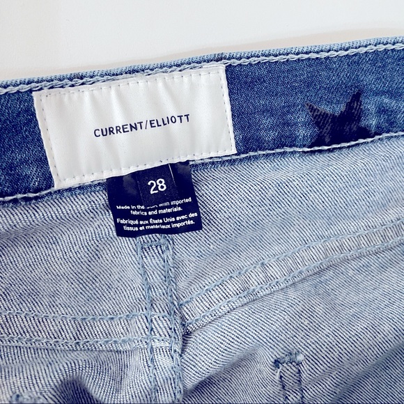 Rare Current/Elliott The Stiletto Star Jeans in Flocked Star - Picture 5 of 6